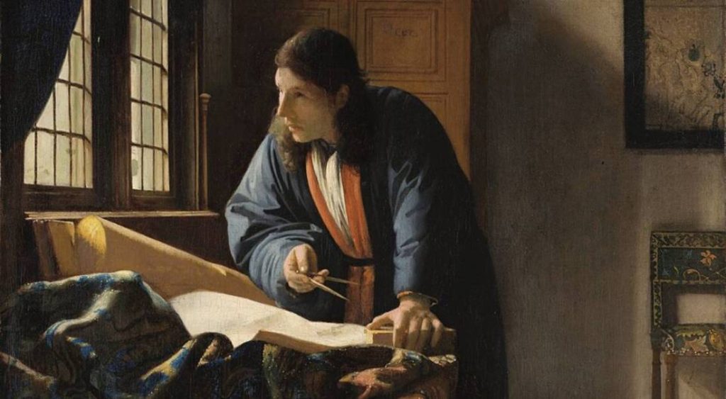 Le Géographe de Johannes Vermeer